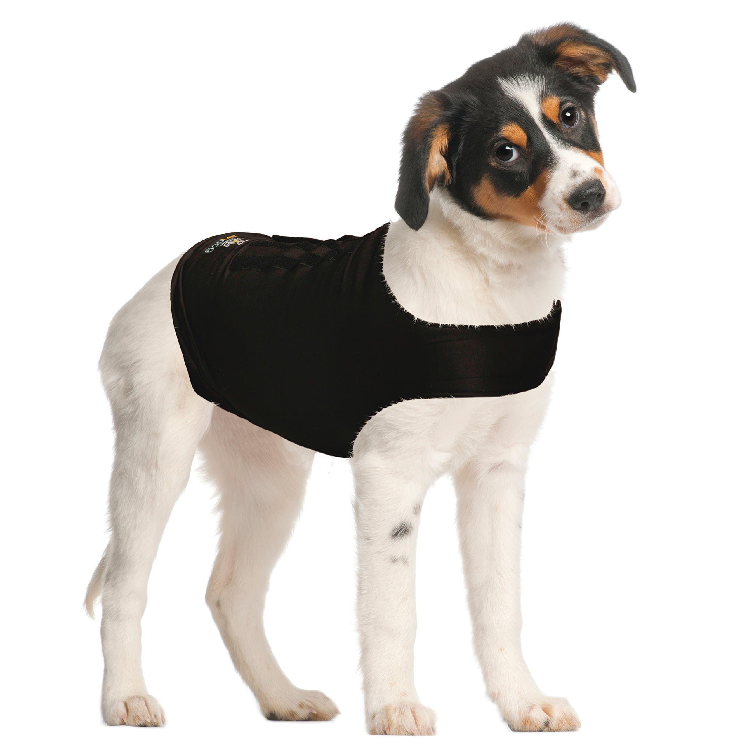 Contech ZenDog Calming Compression Dog Shirt, Small, Black