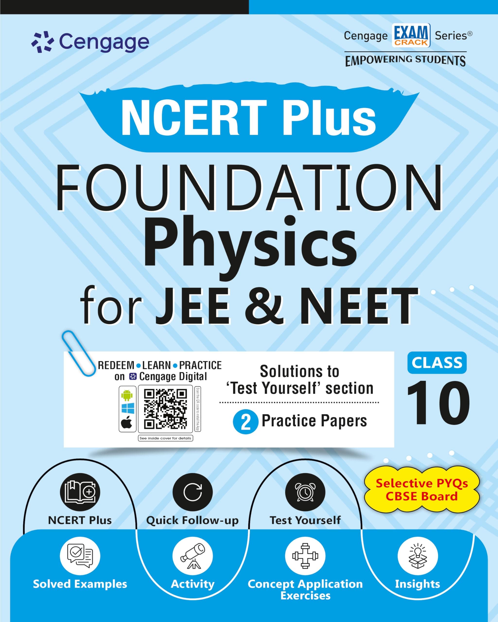 Cengage NCERT Plus Foundation Physics for JEE & NEET: Class 10