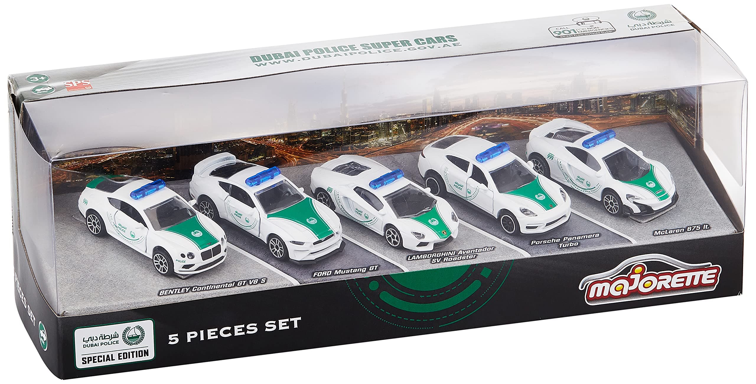 Dubai Police 5 Pieces Giftpack