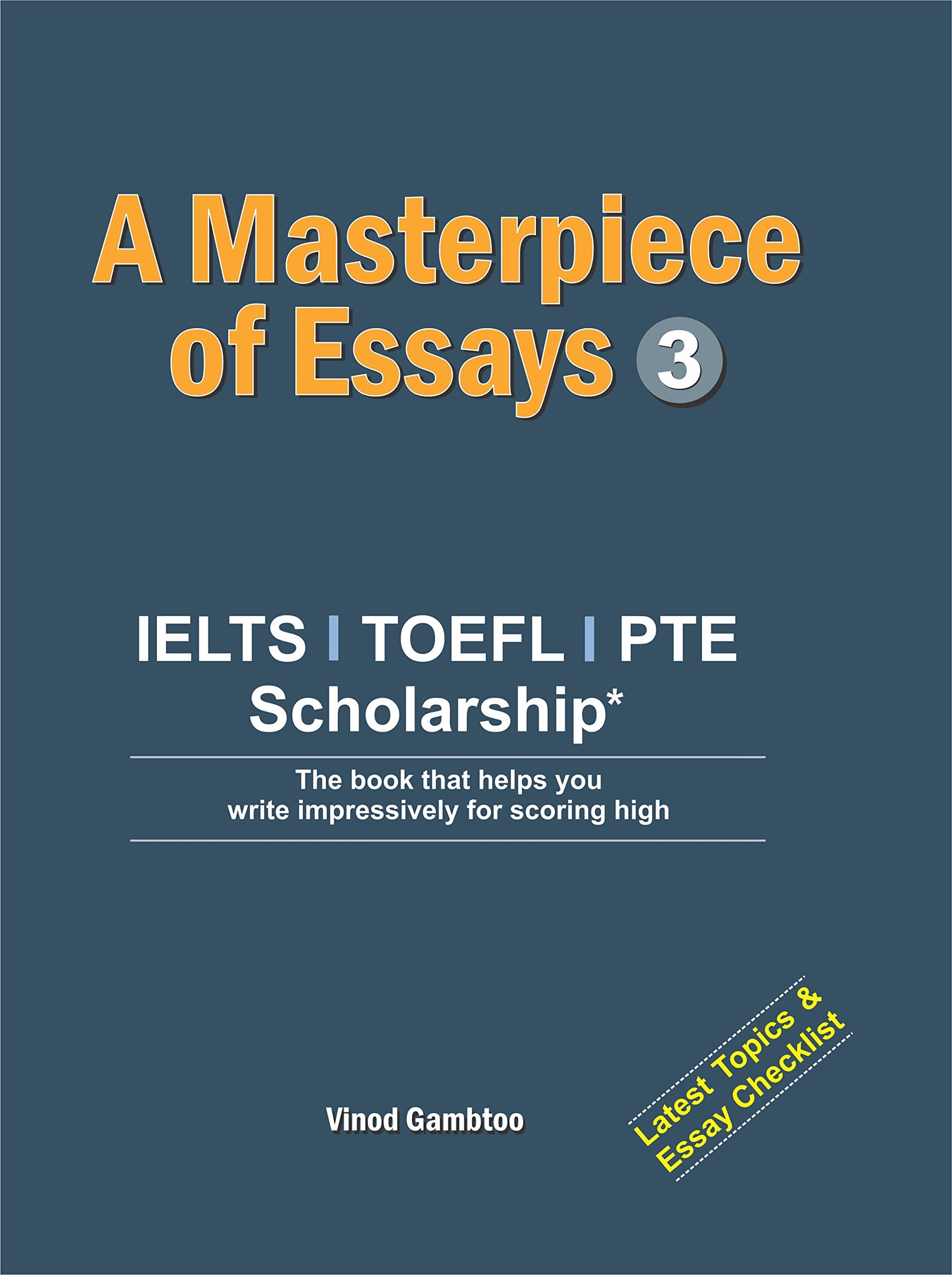 IELTS: A Masterpiece of Essays 2 (First Edition) Unknown Binding – 1 Jan. 2017