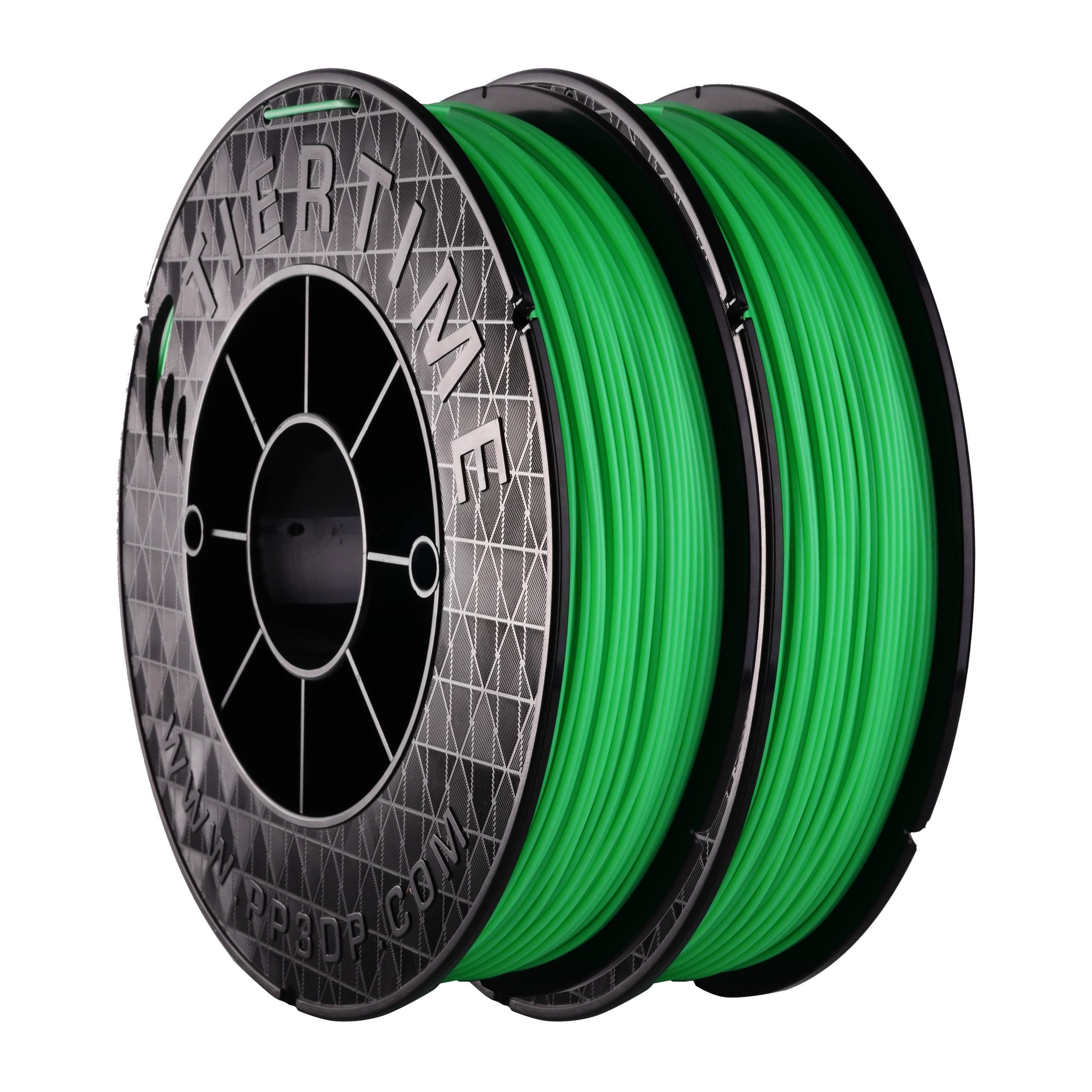 UP Fila Premium ABS 3D Printer Filament, Low Odor, Consistent 1.75mm Diameter,1KG (500g×2 Spools), Green