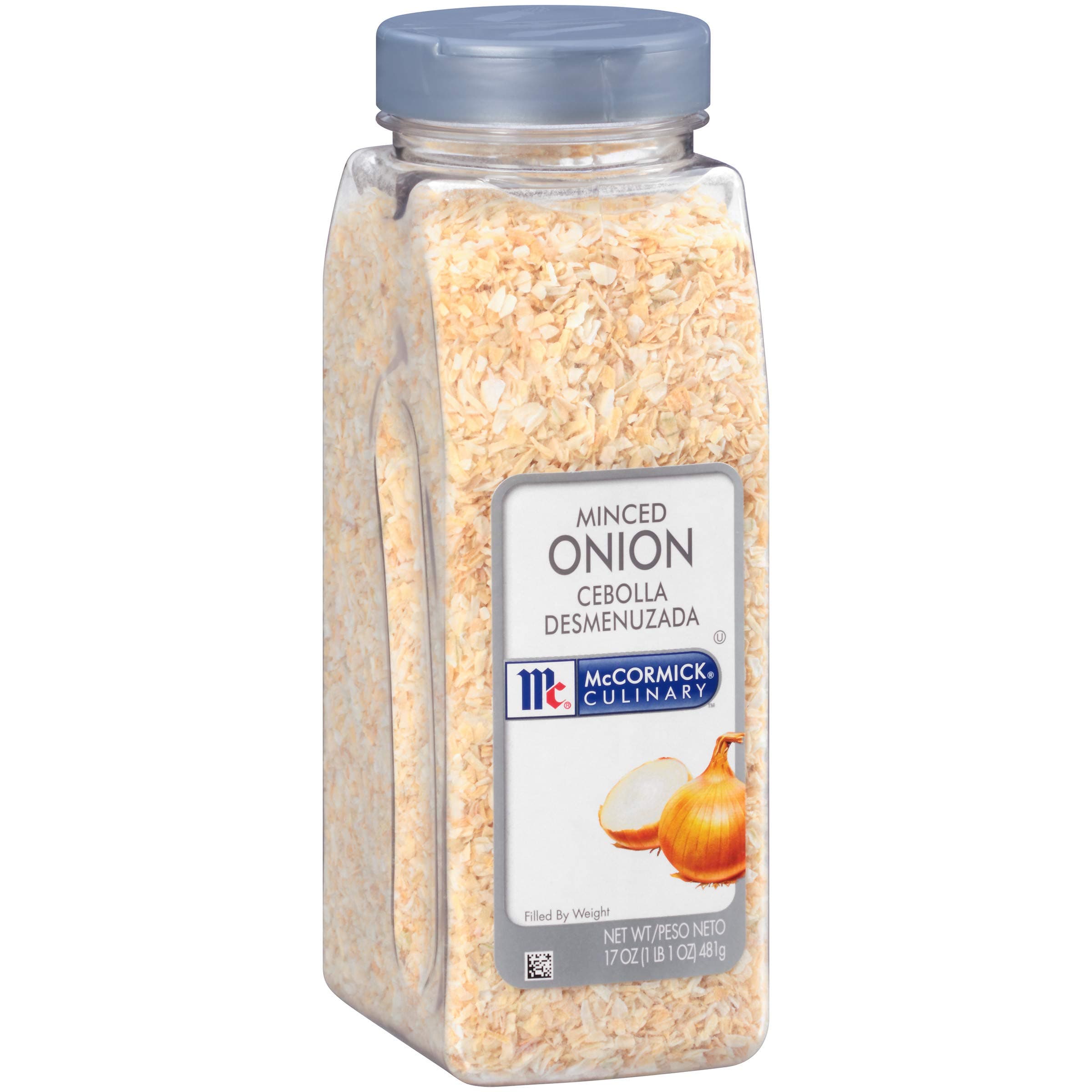 Minced Onion, 17 oz - One 17 Ounce Container of Dried Minced Onion Flakes, Perfect for Soups, Sauces, Meatballs, Relishes and Casseroles