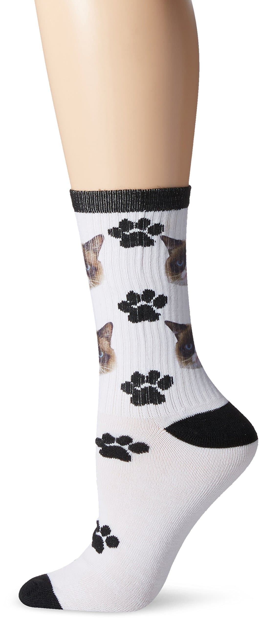 Grumpy Cat Women's Grumpy Face Crew Socks