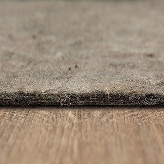 Mohawk Home 8' x 10' 3/8 Rug Pad 100% Felt Protective Cushion, Premium Comfort Underfoot – Safe for All Floors