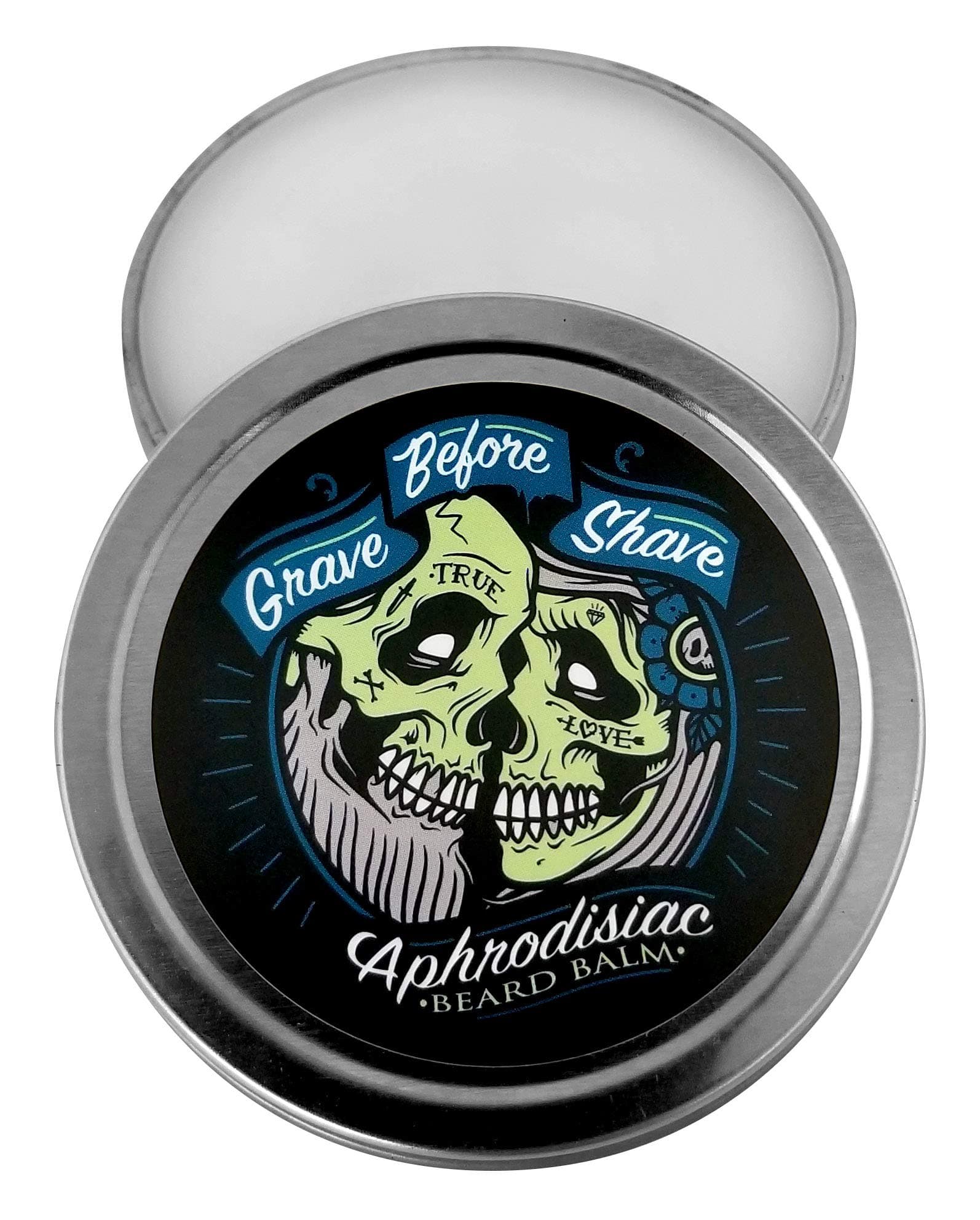 GRAVE BEFORE SHAVE Aphrodisiac Blend Beard Balm (4 oz.Tin)