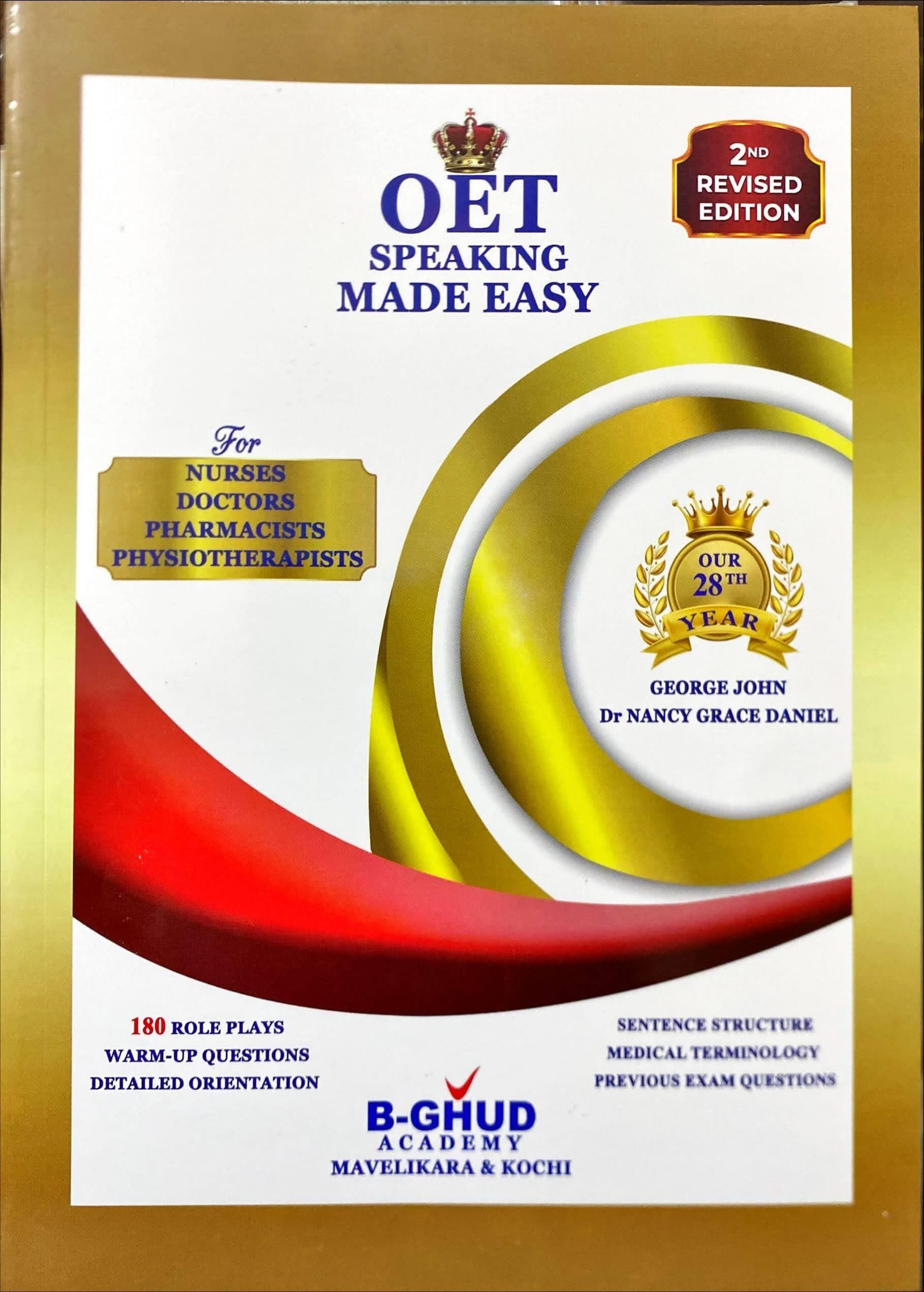 B-GHUD : OET Speaking Made Easy – Step-by-Step Guide with Role-Plays and Sample Answers | For Nurses, Doctors & Healthcare Professionals | Improve Fluency, Structure & Confidence
