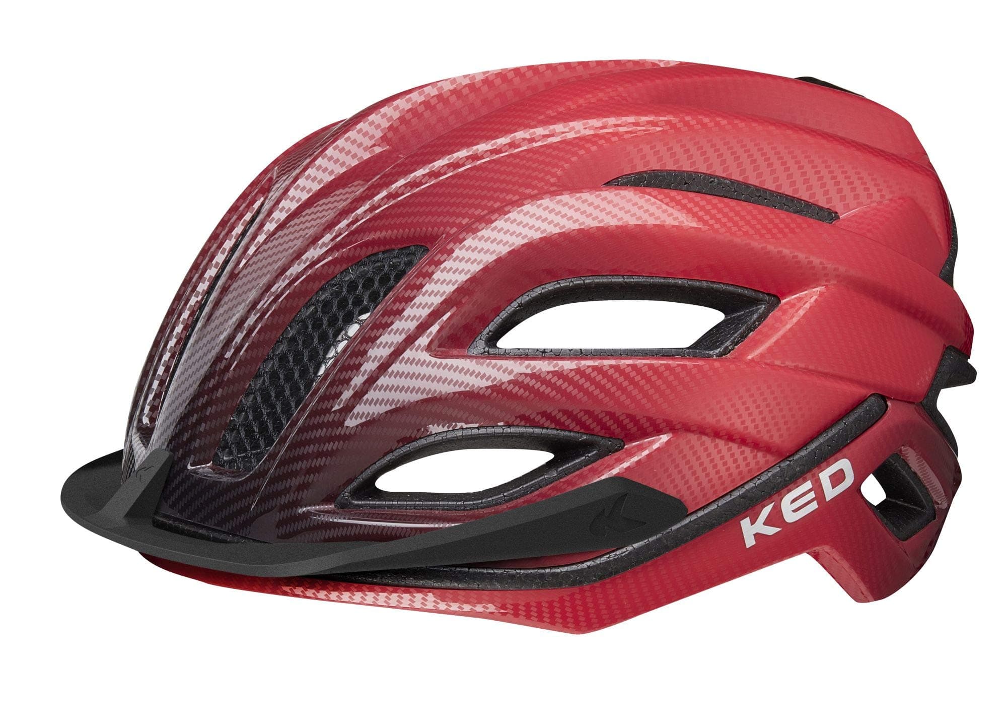 KED Champion Visor Helmet White 2019