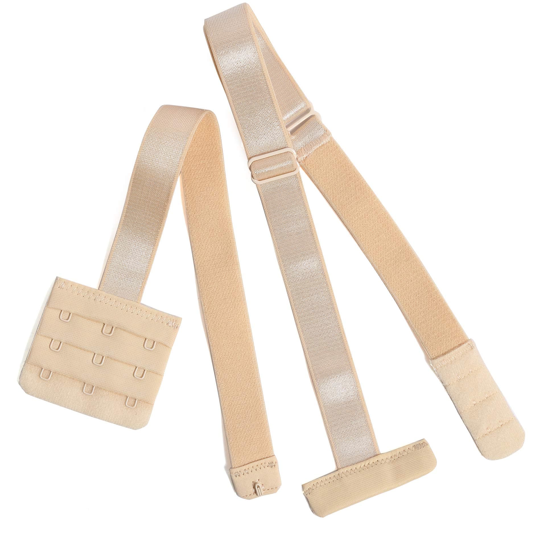 Women's Low Back Bra Converter 2 Hook / 3 Hook Bra Strap Converter Adjustable