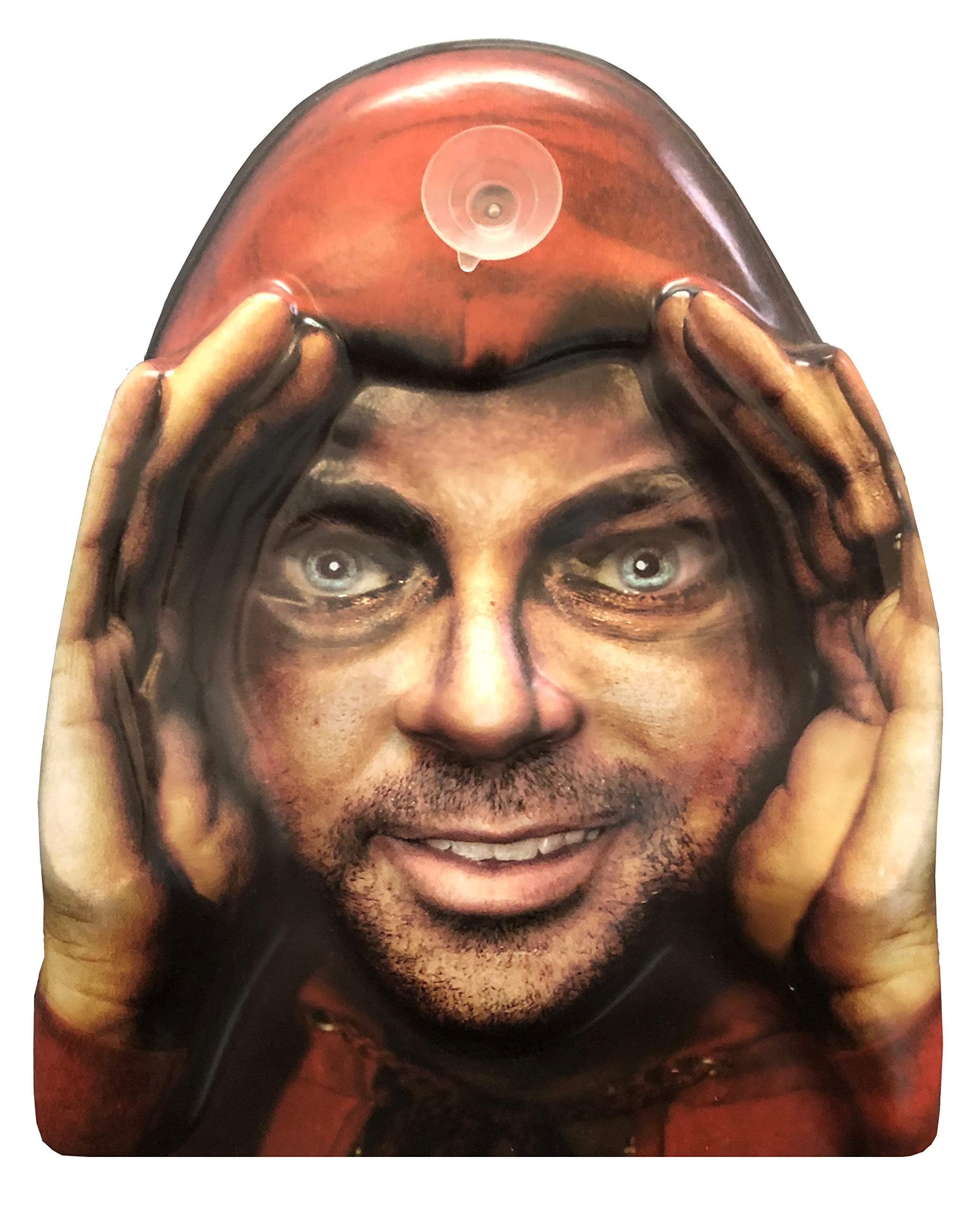 Scary Peepers Cling Window Mask