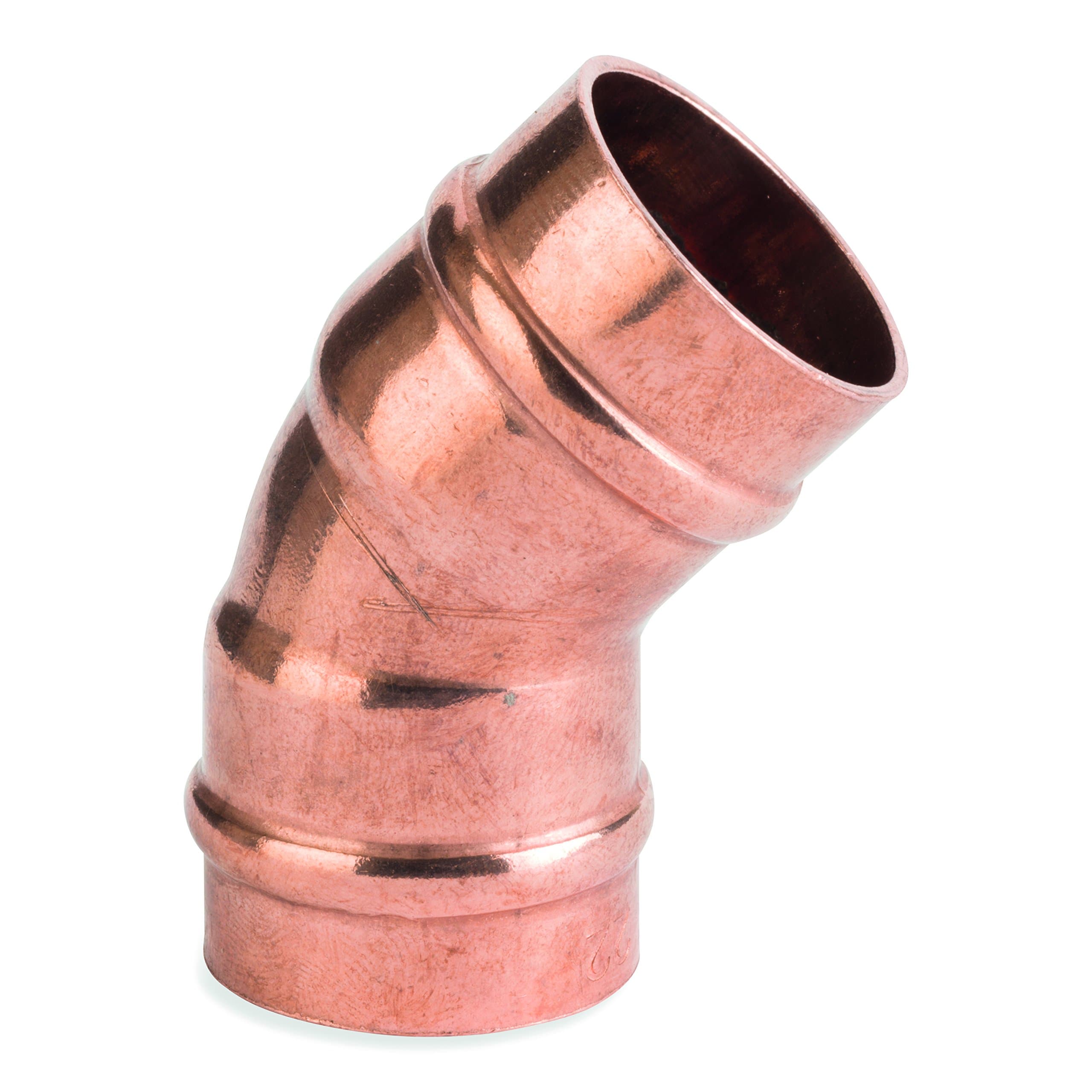 Flowflex C804SR.05 Solder Ring 45 Deg Elbow, 15 mm, Set of 25 Pieces