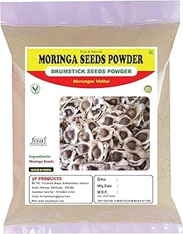 3V PRODUCTS Drumstick Seed Powder - Pack of 2x100g - Moringa Seed | Murungai Vidhai