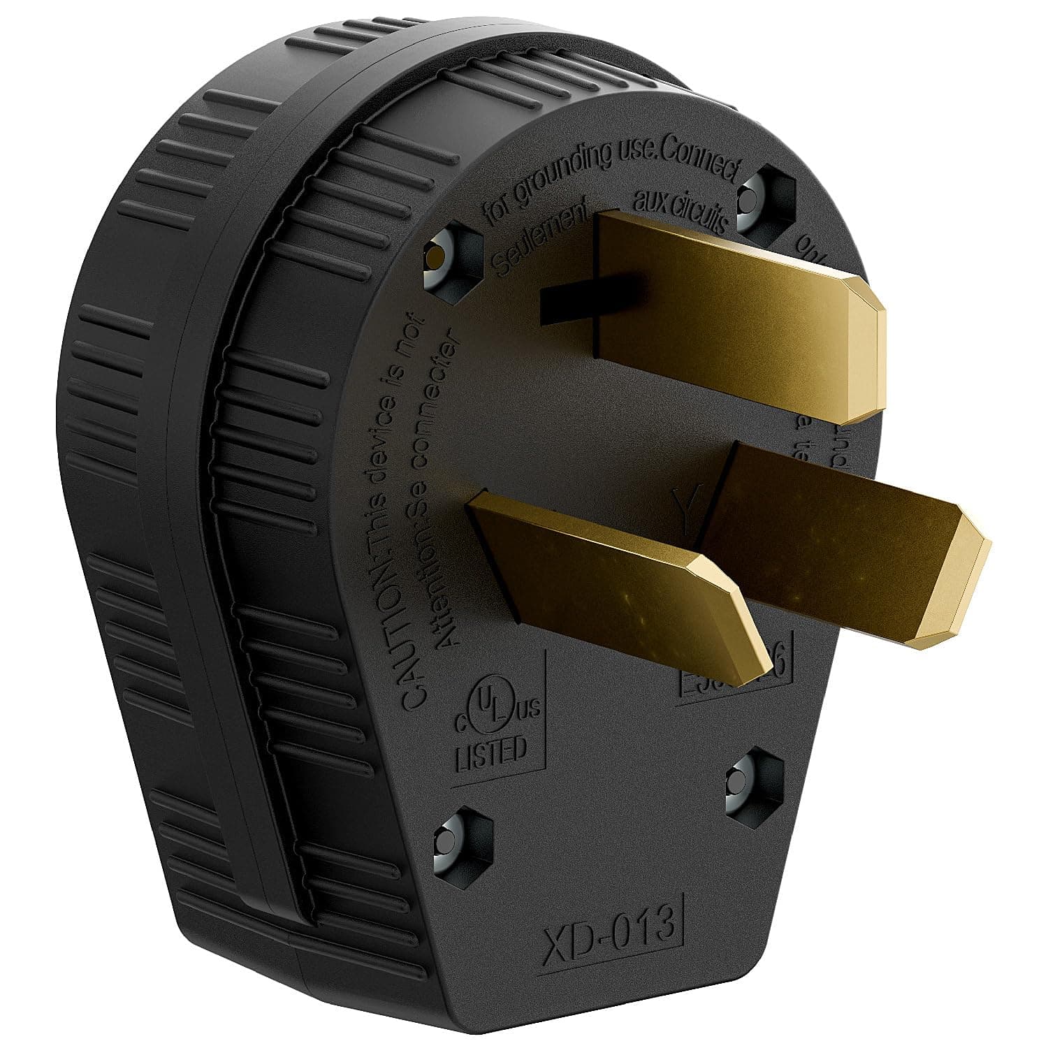 Nema 10-50P Wire grounding Straight Blade Plug