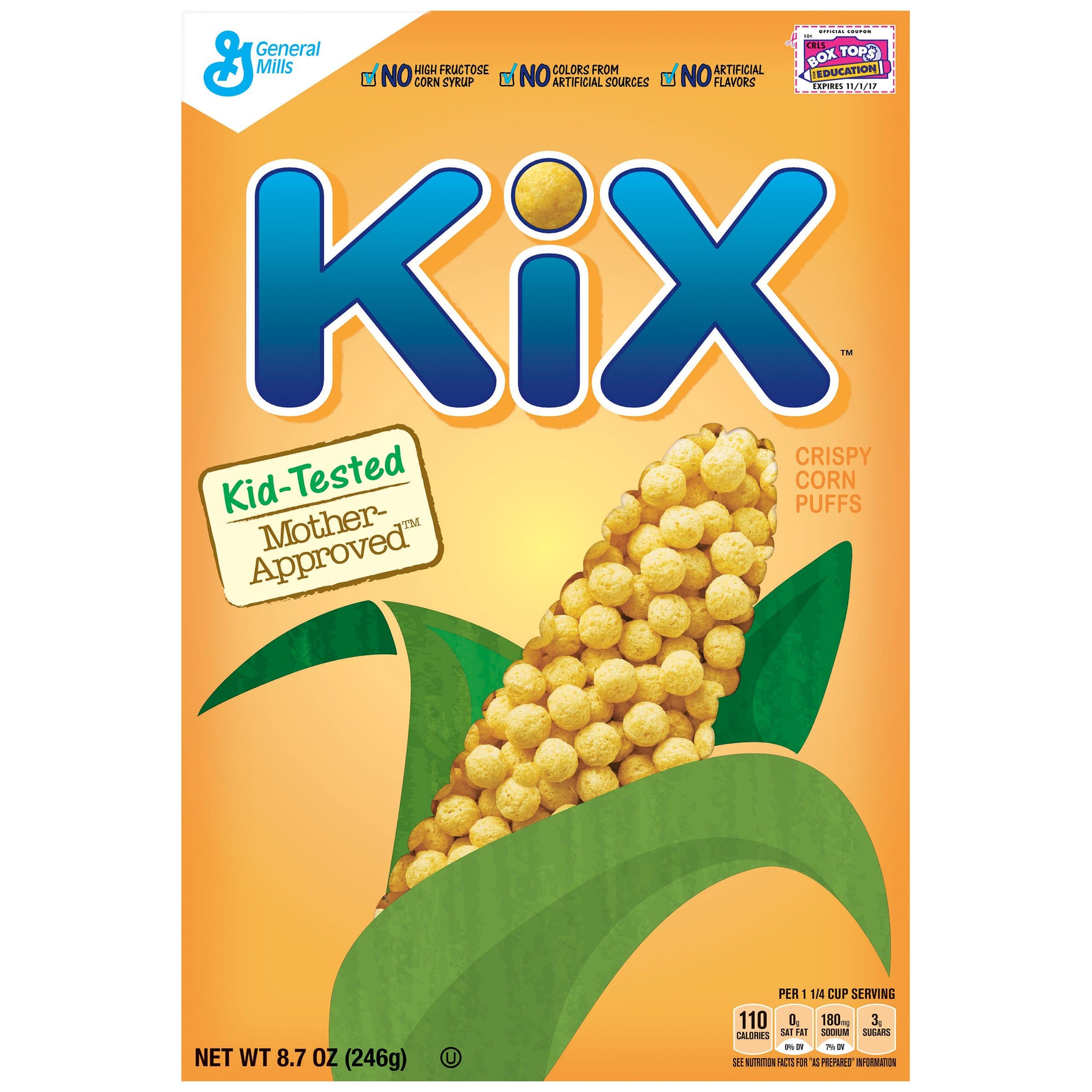 KixCereal 8.7 oz Box (pack of 6)