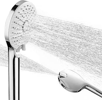 JOMOO Shower Heads High Pressure with Spray, 4 Functions Handheld Shower Head Built-in Power Wash for Adults/Children/Pet Bathing, Home/Bathroom/Toilet Cleaning, Chrome