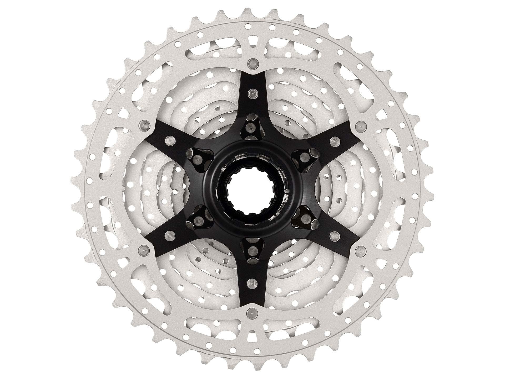 JGbike Sunrace 11 Speed Cassette 11-46T CSMS8 Silver Wide Ratio MTB Cassette for Mountain Bike Including Extender for Shimano M7000 M8000 M9000