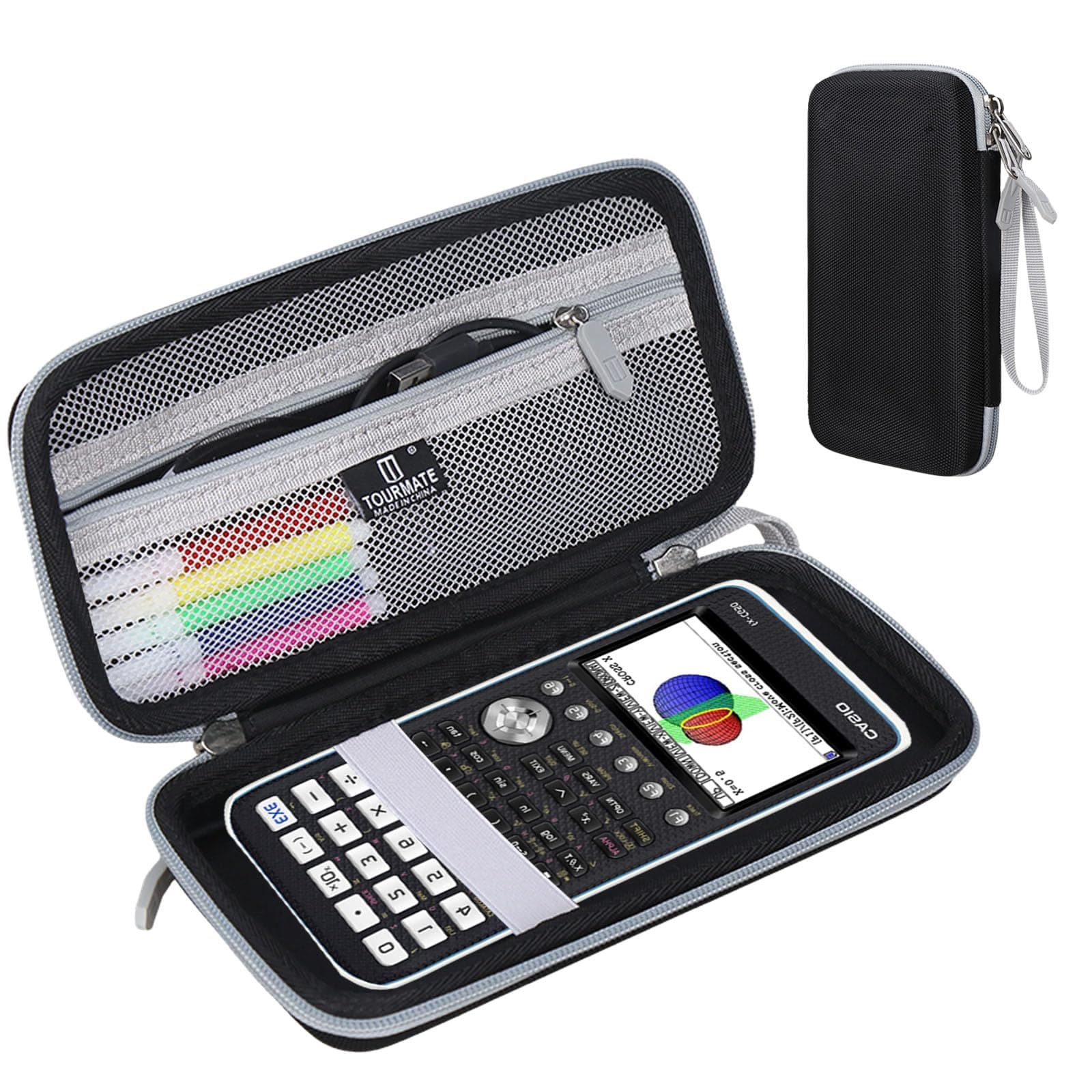 Hard Travel Case Replacement for CASIO PRIZM FX-CG50/CASIO FX-9750GIII/Texas Instruments TI-34/Texas Instruments BA II,Color Graphing Calculator - Tourmate，Case Only
