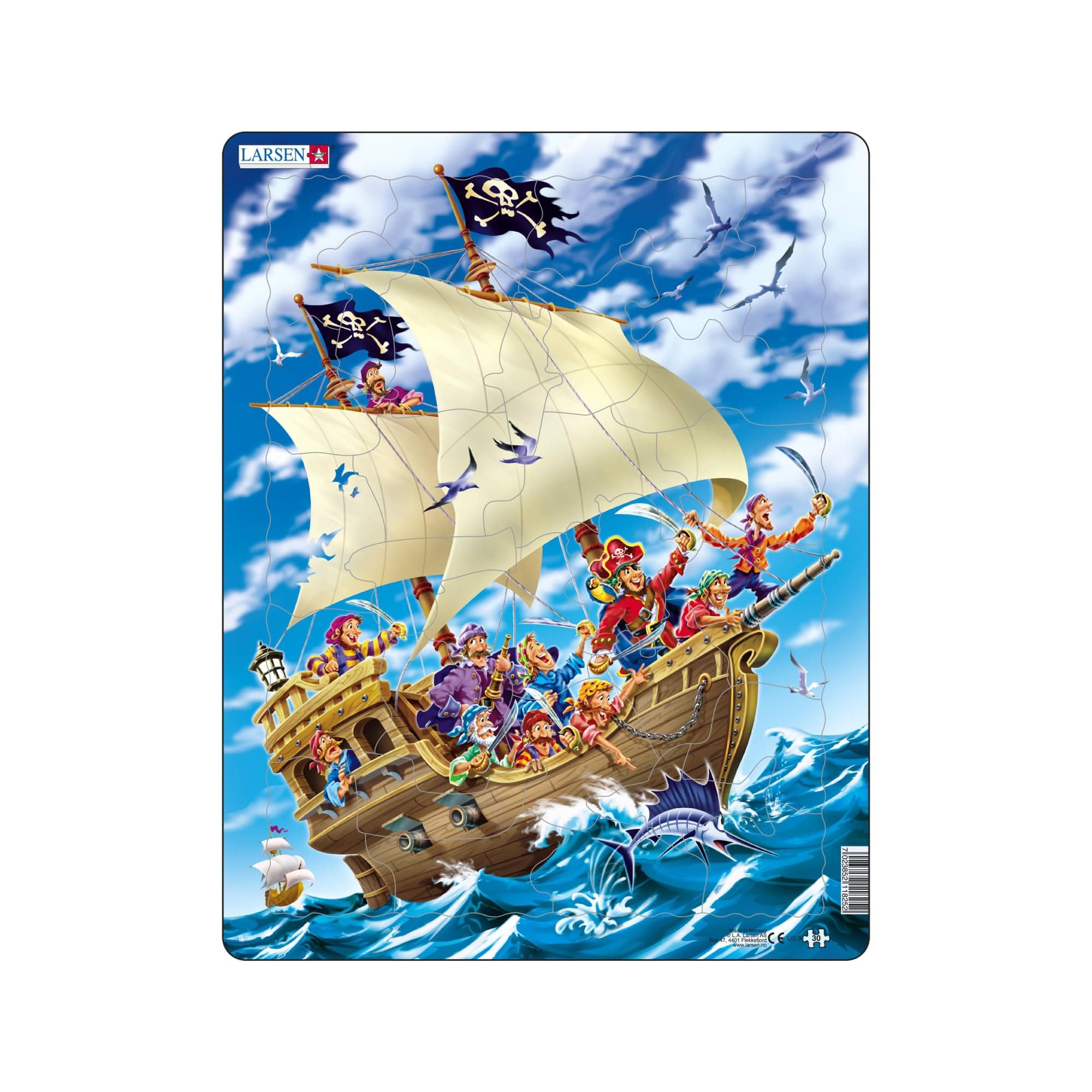 LarsenPirates Puzzle (30 Piece)