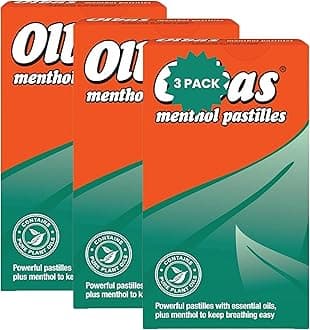 Menthol Pastilles 45g X 3 Pack