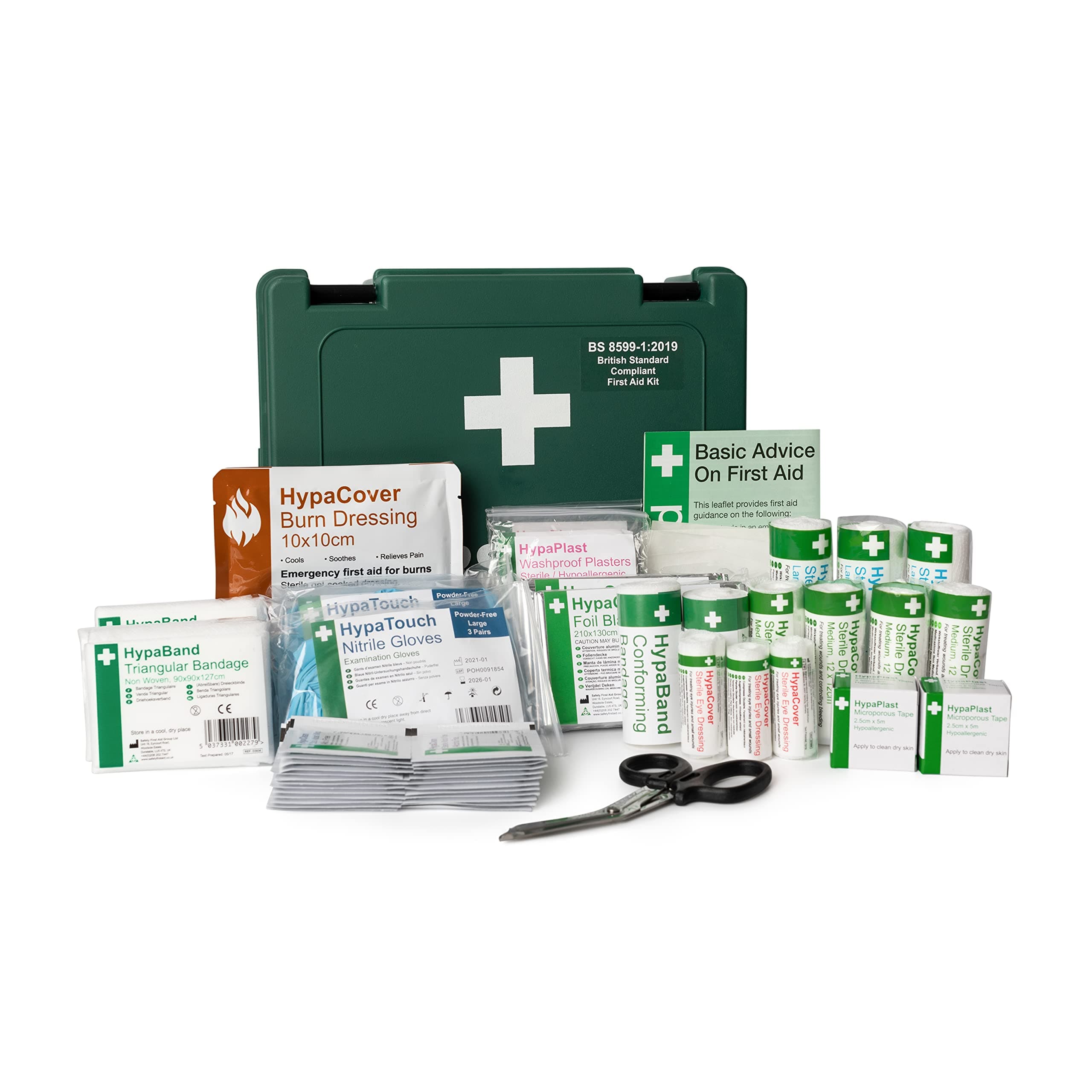 Group Economy First Aid Kit BS 8599 Compliant, Medium Fully Stocked