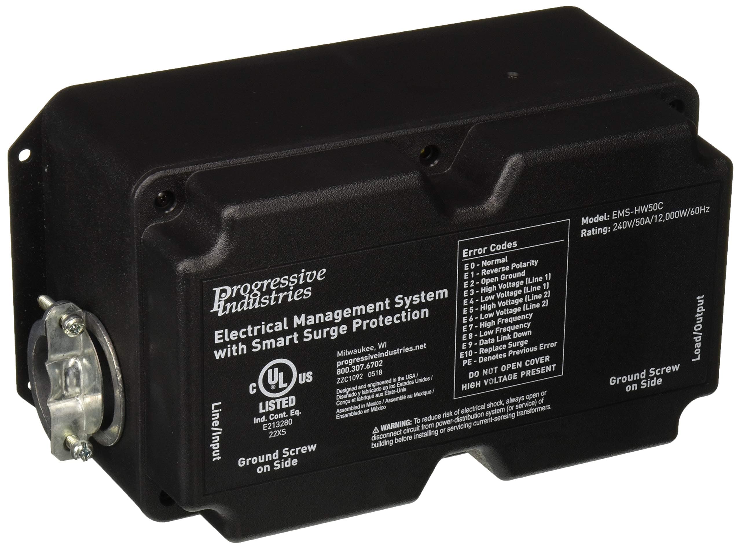 ProgressiveInternational Progressive Industries EMSHW50C Surge Protector