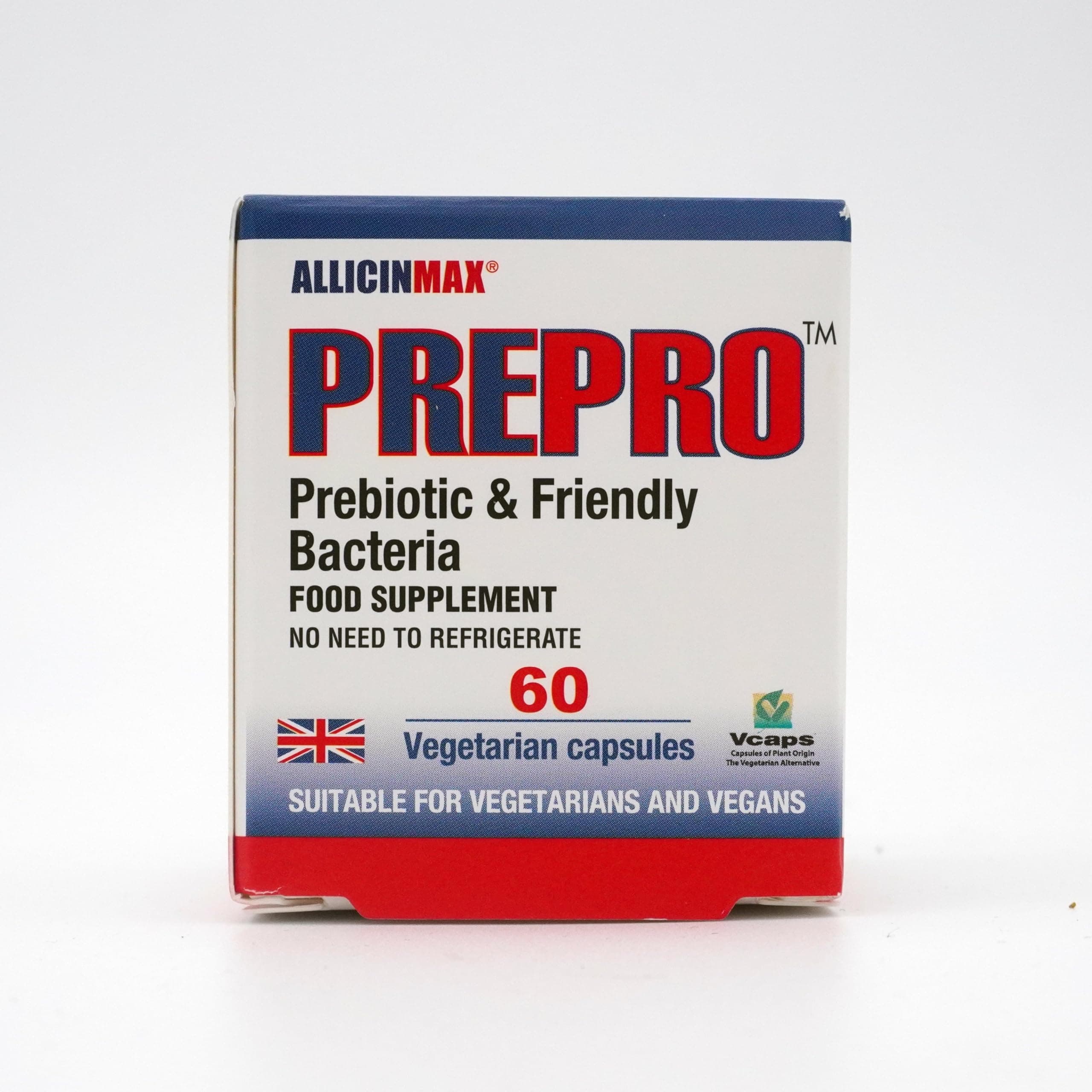 PREPRO Prebiotic with Allisure 60 Veg Caps