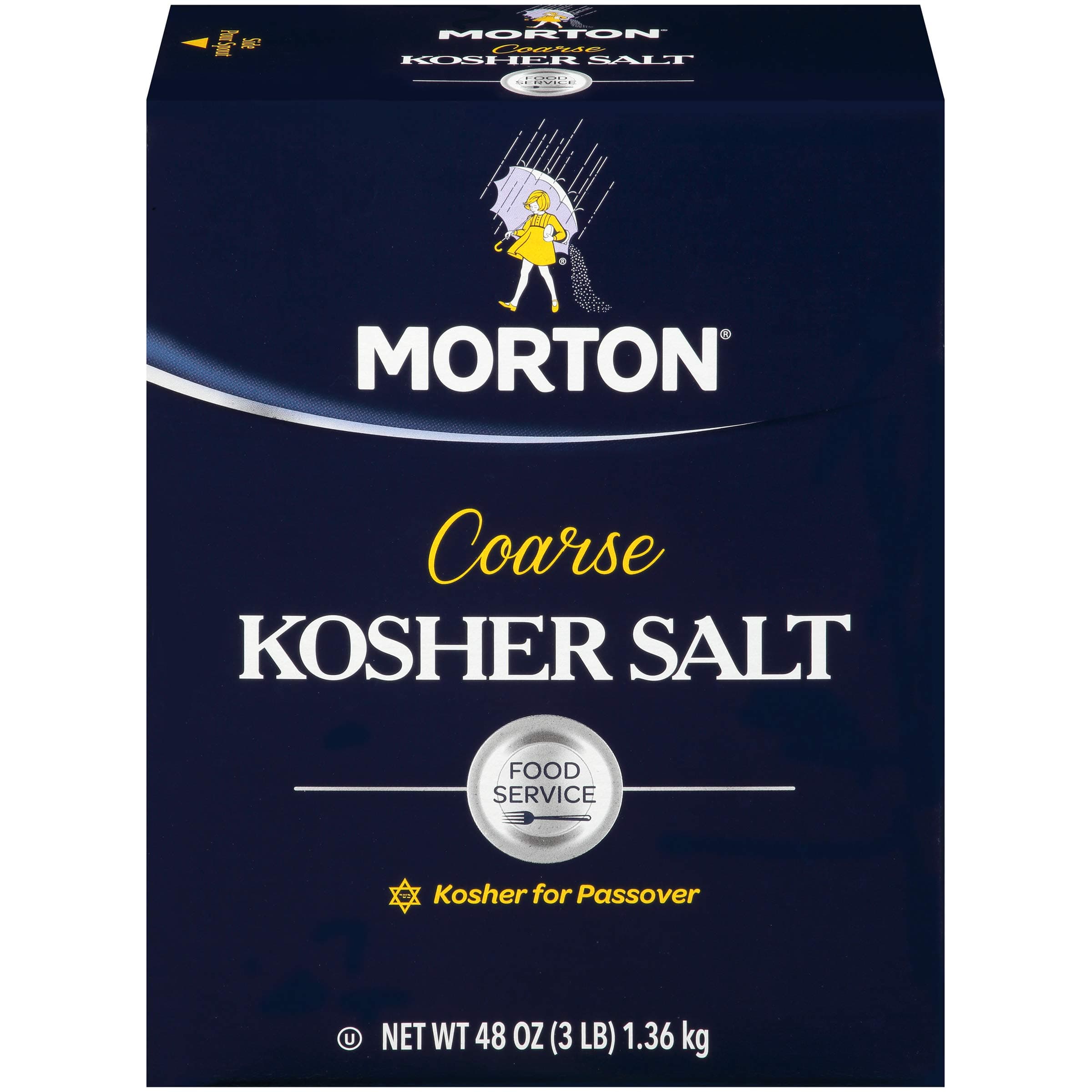 Coarse Kosher Salt 1.36kg