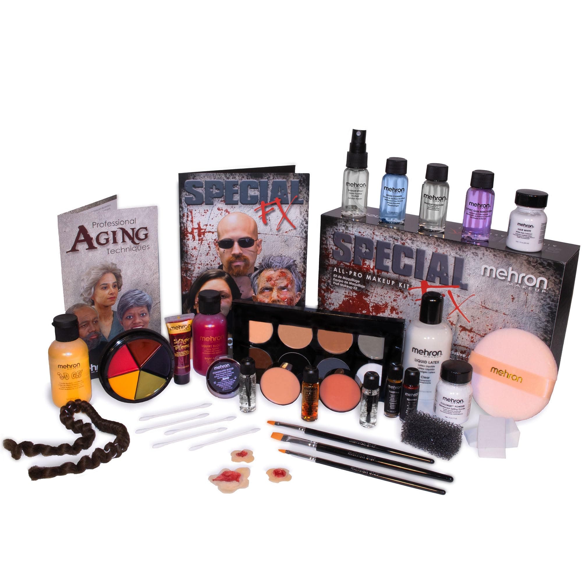 Makeup Special FX All-Pro Makeup Kit | Complete Professional Stage Kit | Special Effects for Theatre, Halloween, & Cosplay