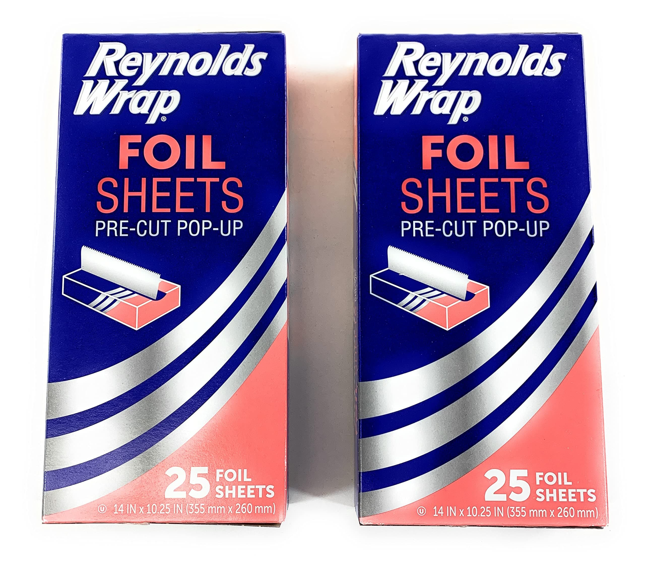 Wrappers Pop Up / Foil Sheets (2 Pack) No cutting or Tearing