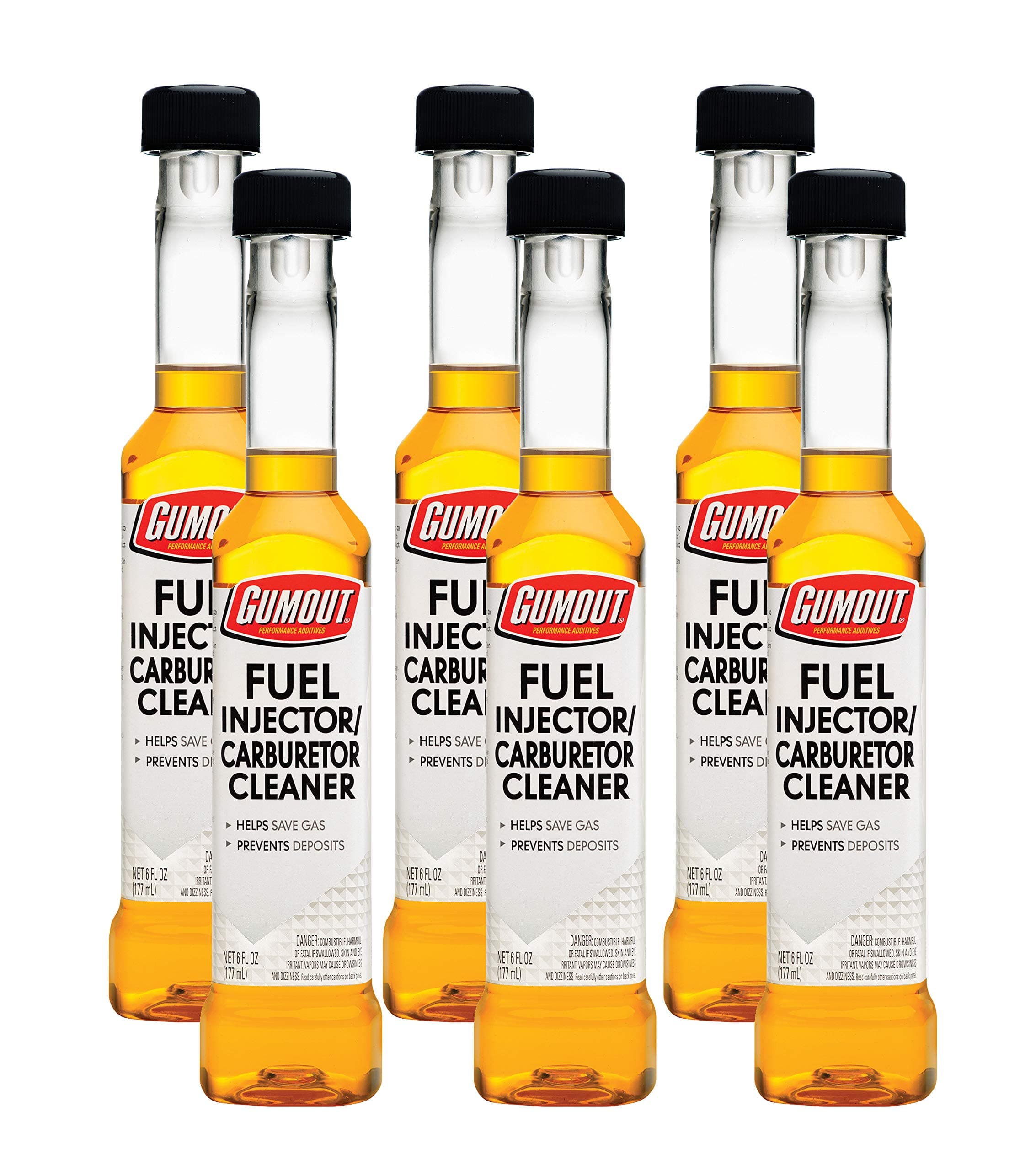 Gumout 510021W-6PK Fuel System Cleaner, 6 Pack