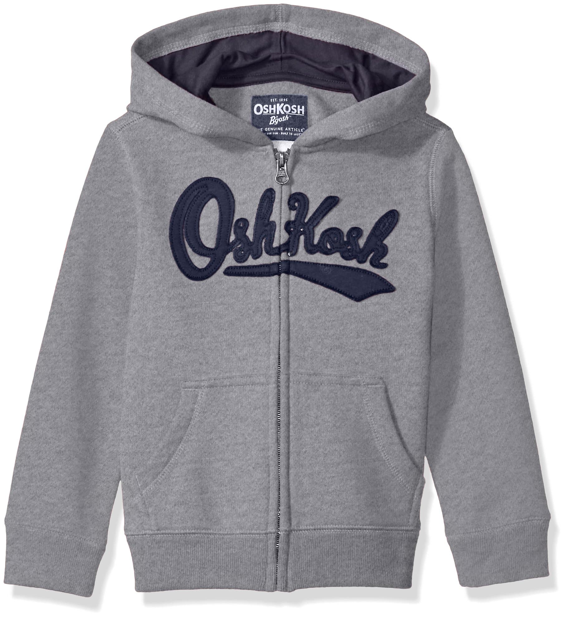 Boys' Hooded Sweatshirt, Navy