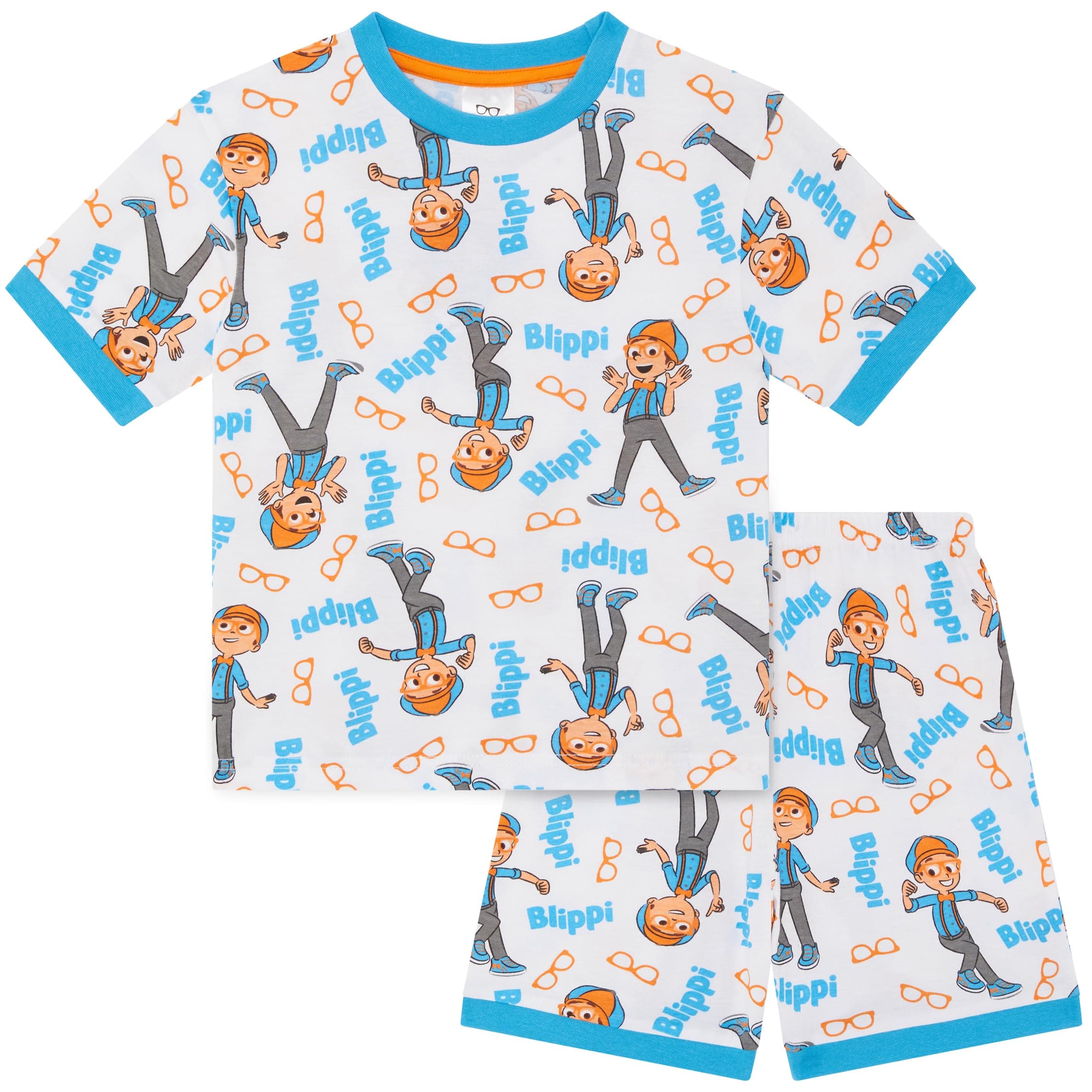 Blippi Unisex 100% Combed Cotton Short Pyjamas