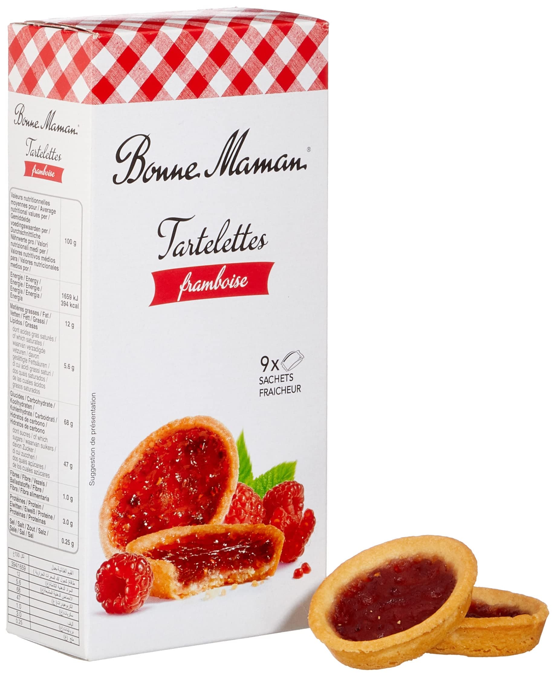 Bonne Maman Petites Tarlets with Raspberry 135g