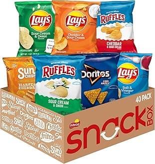 Frito-Lay Tangy Favorites Mix Variety Pack, 1 Ounce (Pack of 40)