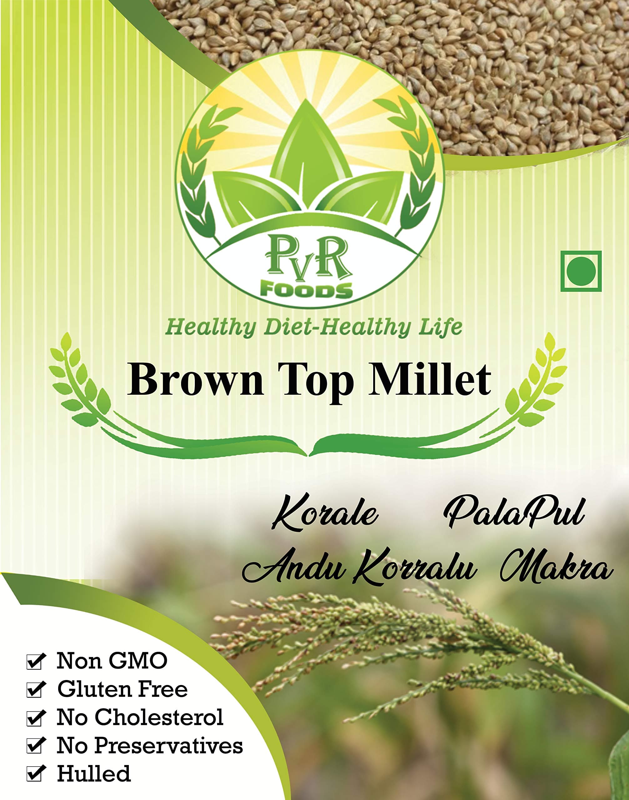 BrownTop Millet 5x500Gms Packets
