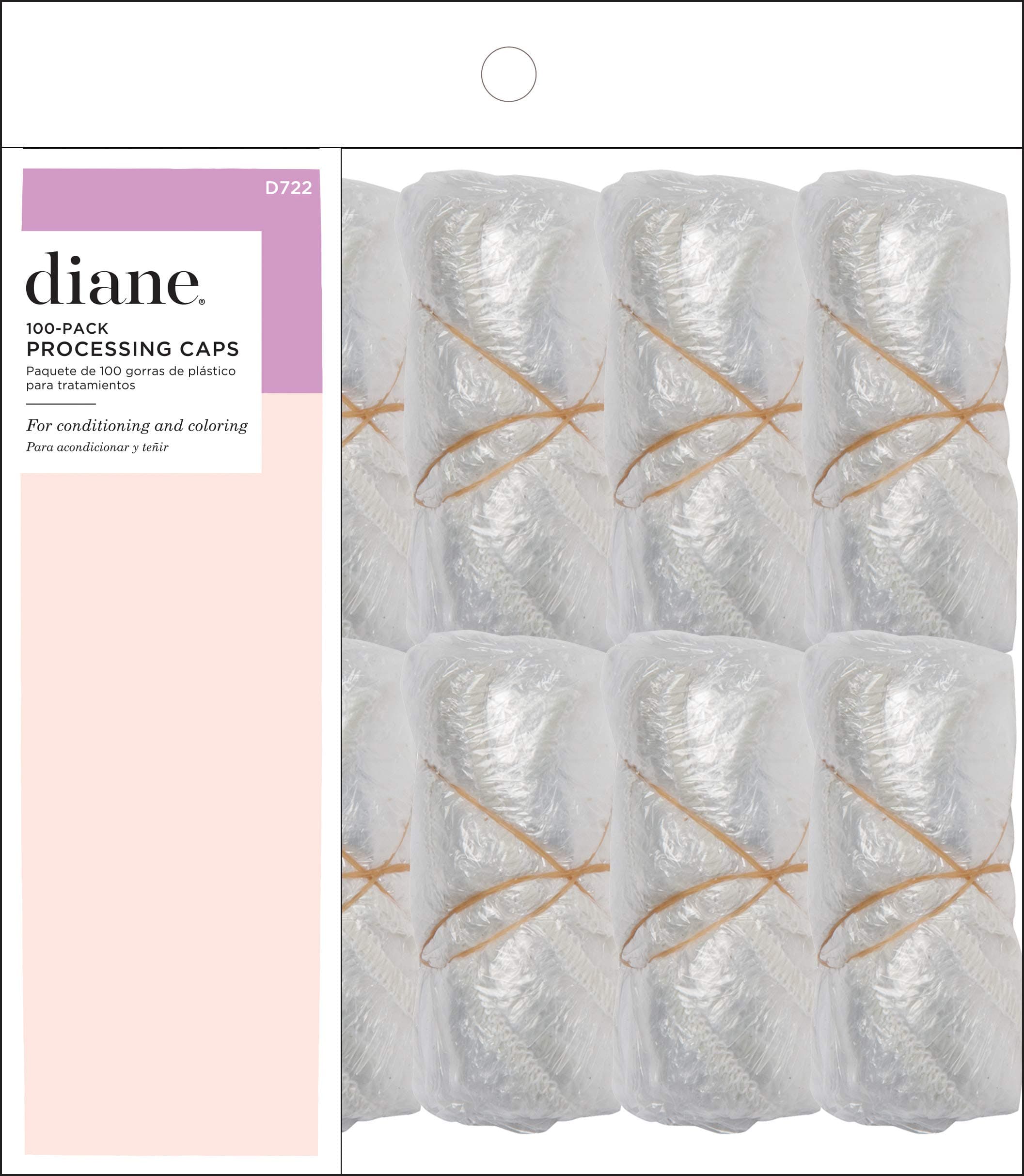 Diane Processing Caps, 100-pack