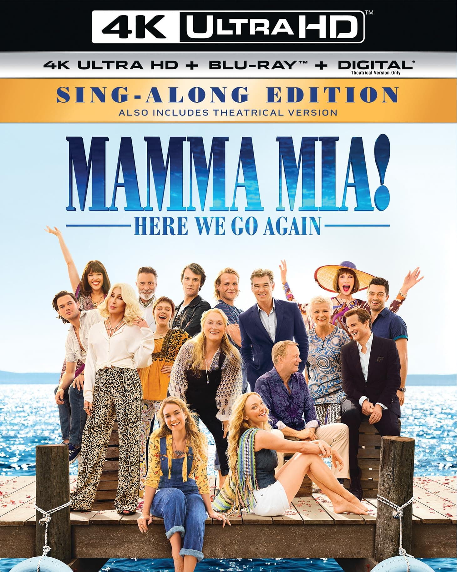 Mamma Mia! Here We Go Again [Blu-ray]