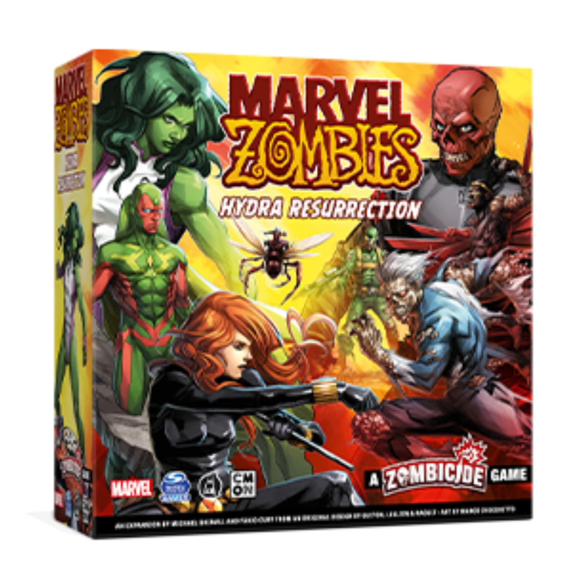 CMON | Marvel Zombies: Hydra Resurrection | Miniatures Board Game | Ages 14 Plus | 1-6 Players | 60 Minutes Playing Time