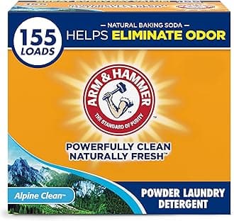Powder Laundry Detergent, Alpine Clean, 9.56 lb, 155 Loads