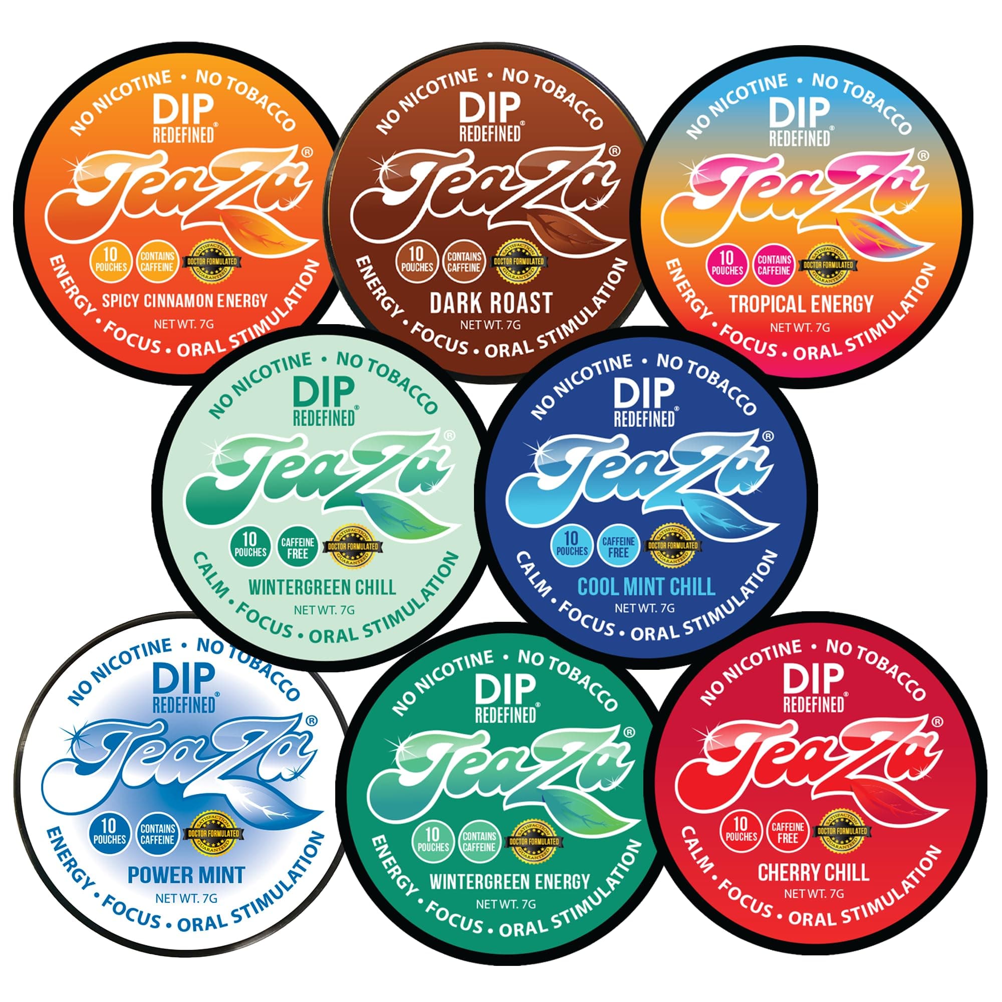 Energy Variety Pack - Flavored Pouches (8 Pack)