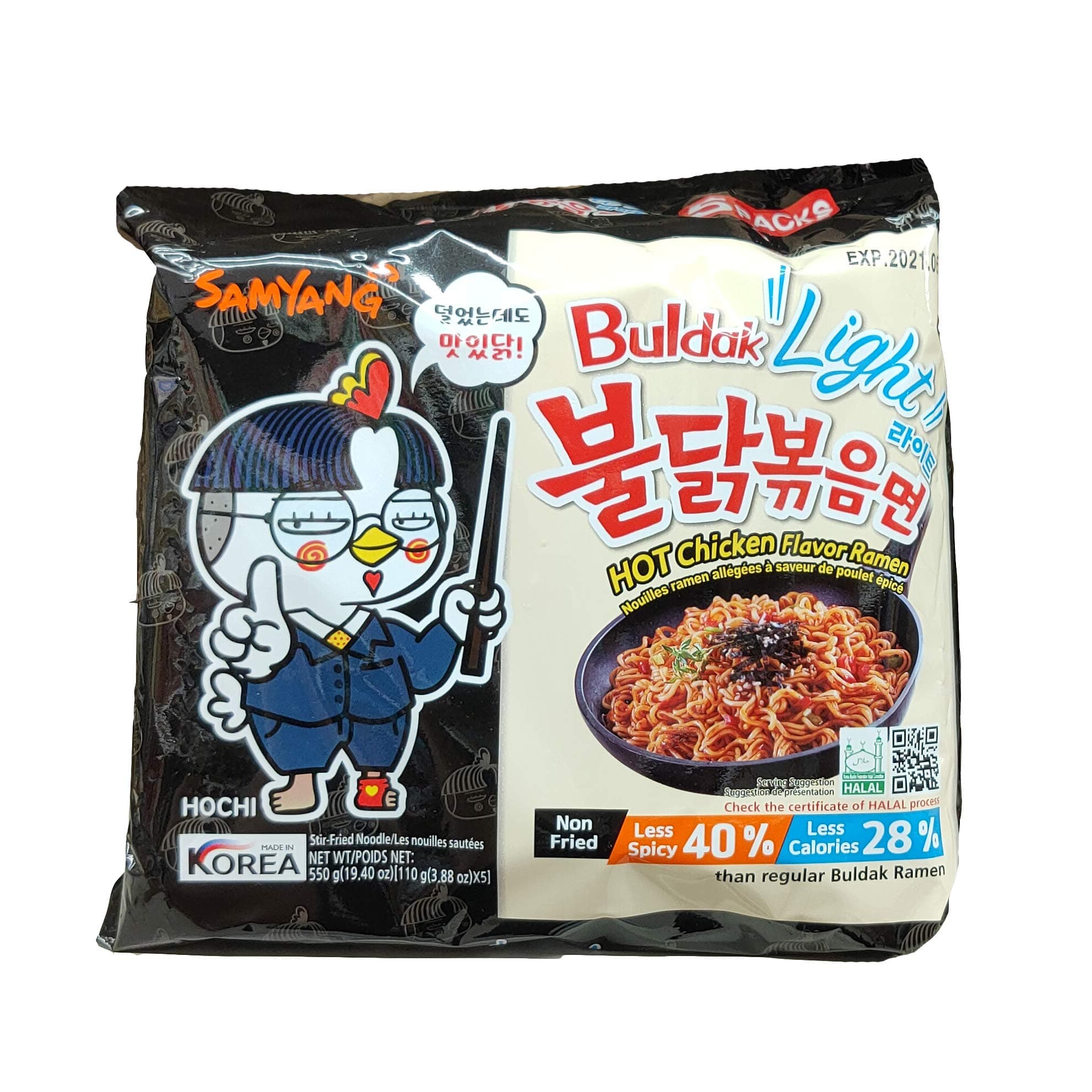 Samyang Buldak Light, 110 gm x 5