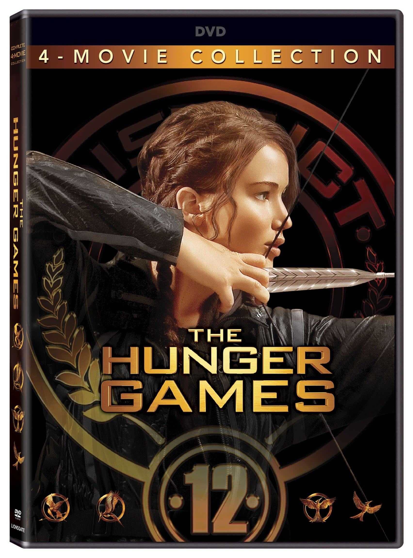 Hunger Games: Complete 4 Film [DVD]
