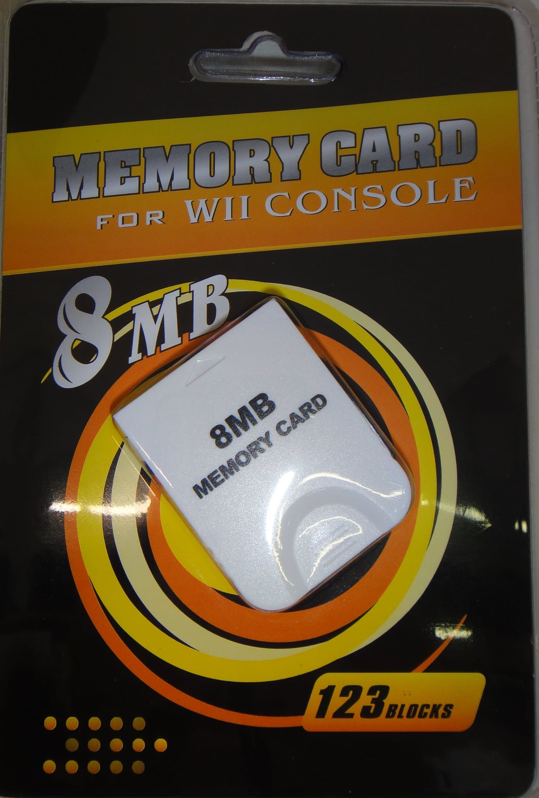 Ngc Memory Card 8mb For Wii and Game Cube