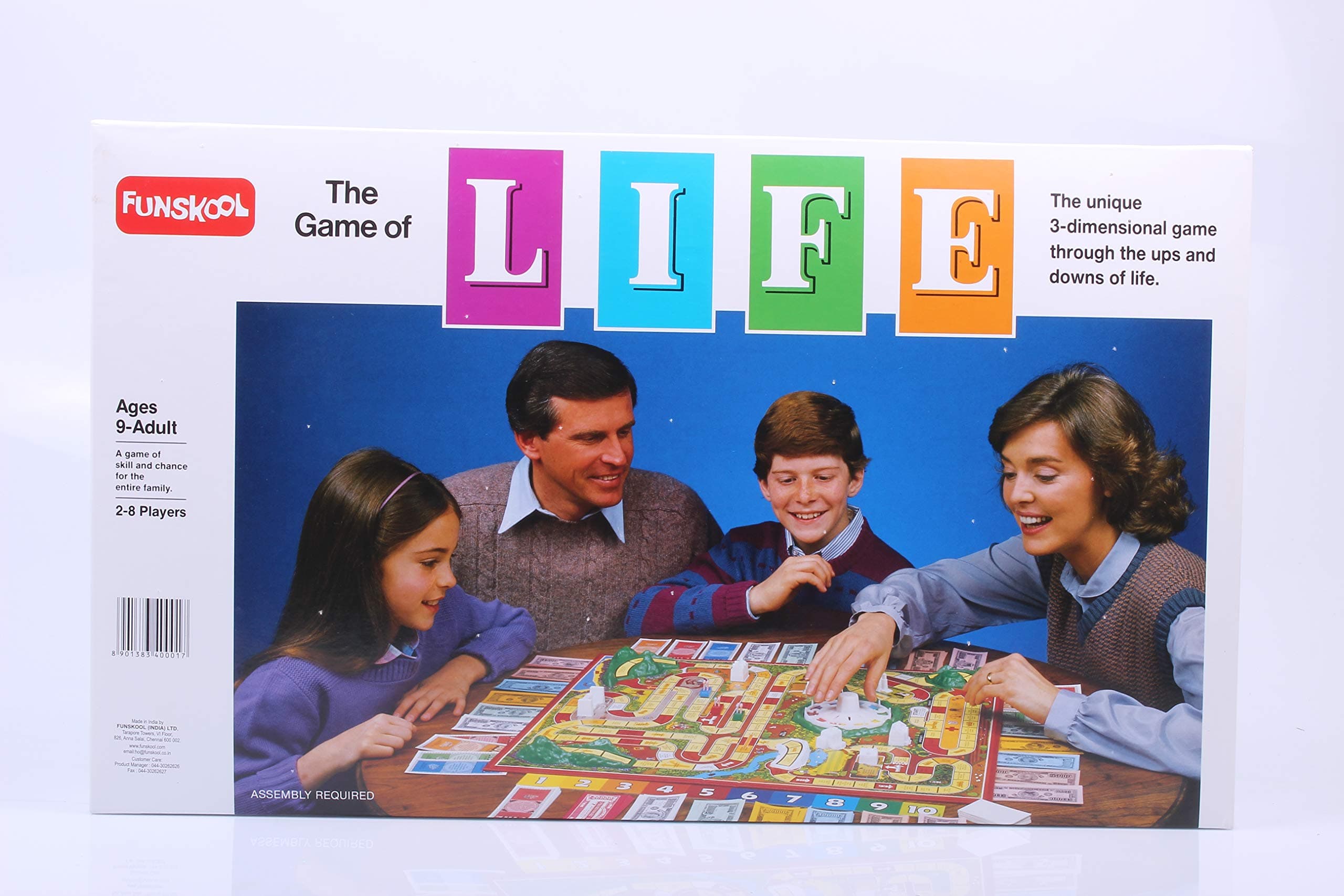 Life Strategy Board Game - 6 Players, Age 12+