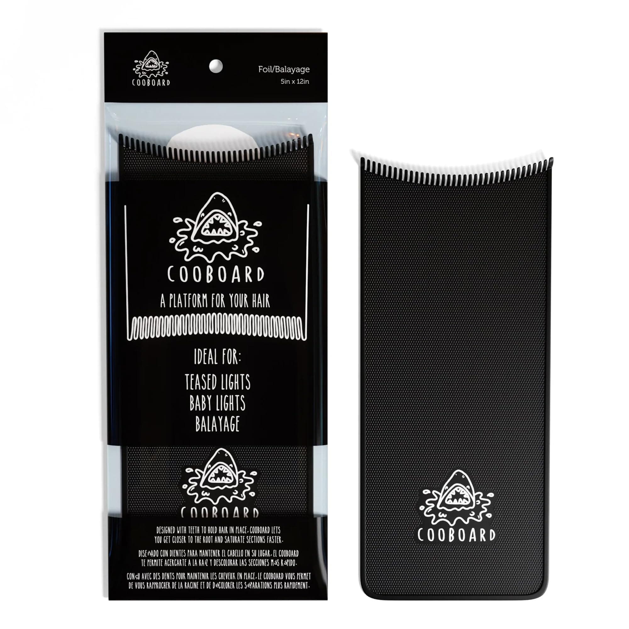 Cooboard Balayage Board with Teeth | Original Highlighting Paddle from the Maker of Cooboard Hair Highlighting Kit | Easy to Clean, Sturdy, Lightweight