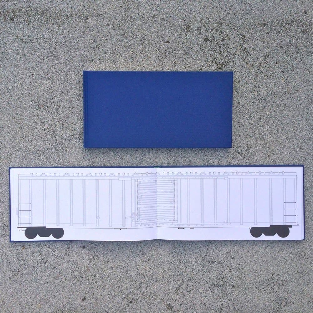 ProFreshionalism Freight Train Graffiti Blackbook Office Product