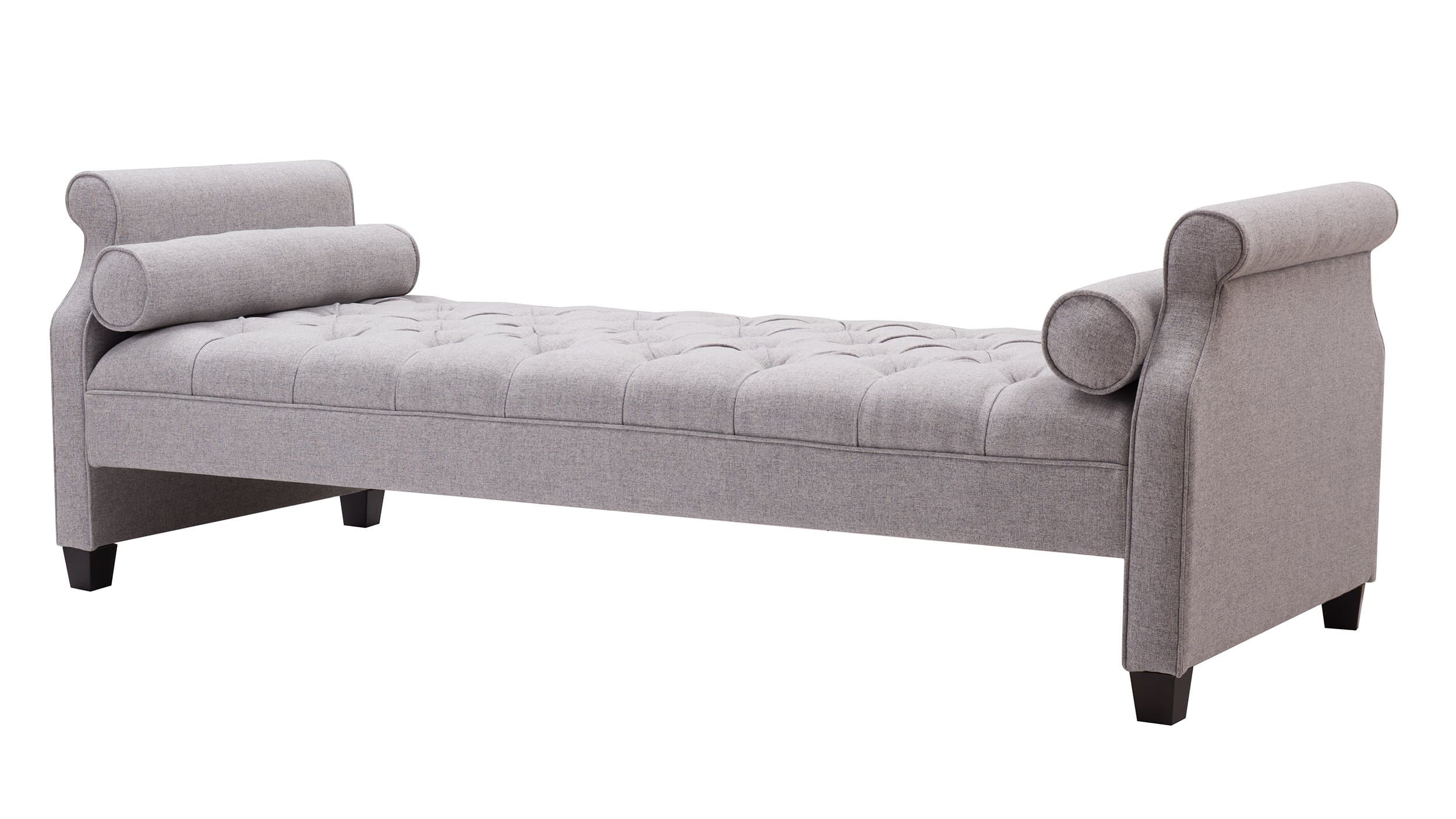 Jennifer Taylor Home Eliza Sofa Bed, Light Grey