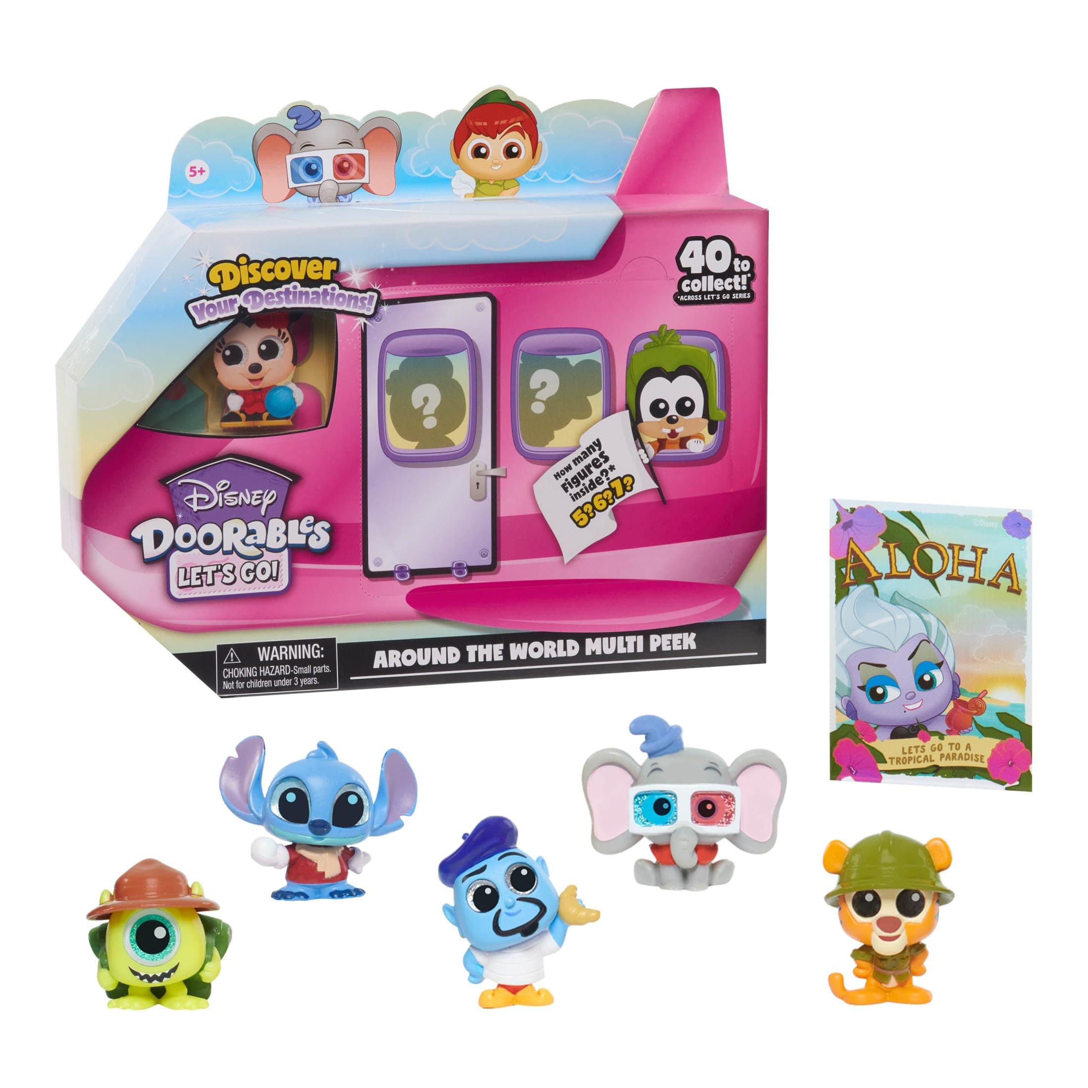 Disney Doorables Let's Go Figures