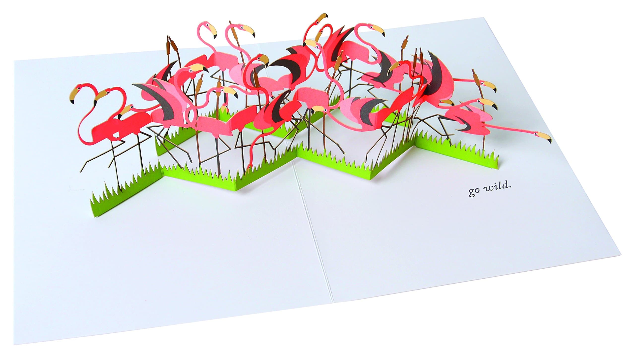 UWP LUXE Go Wild Pop-Up Greeting Card