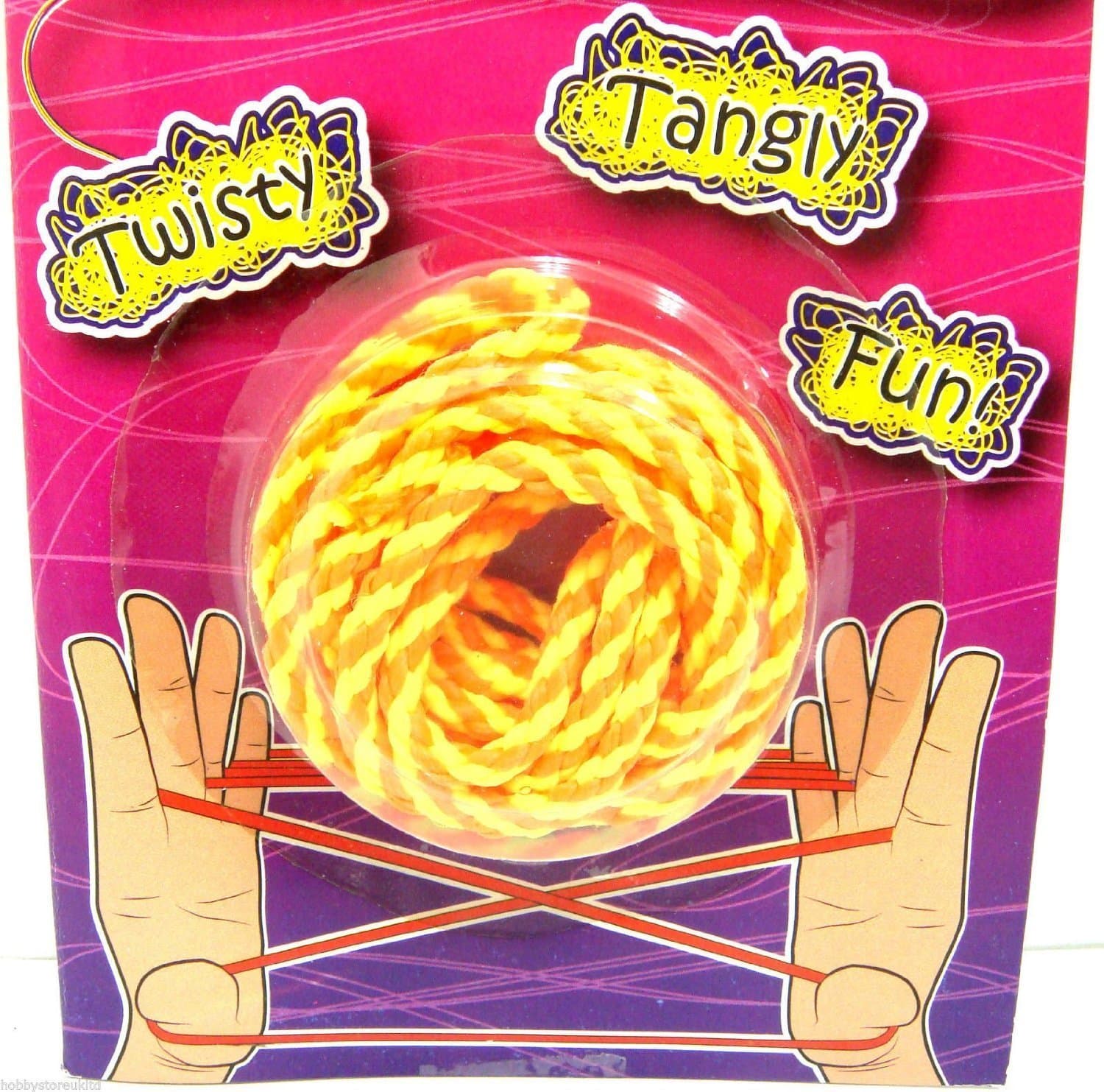 Cats Cradle String Games Treaditional Childrens Toy Stocking and Party Bag filler Gift