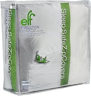 Eco Living FriendlyEvolon Allergy Mattress Protector | 12" Cal King Zippered Ma